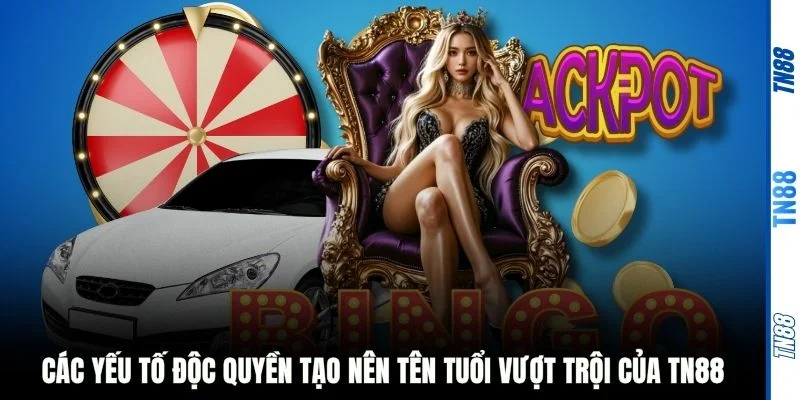 Các yếu tố độc quyền tạo nên tên tuổi vượt trội của TN88