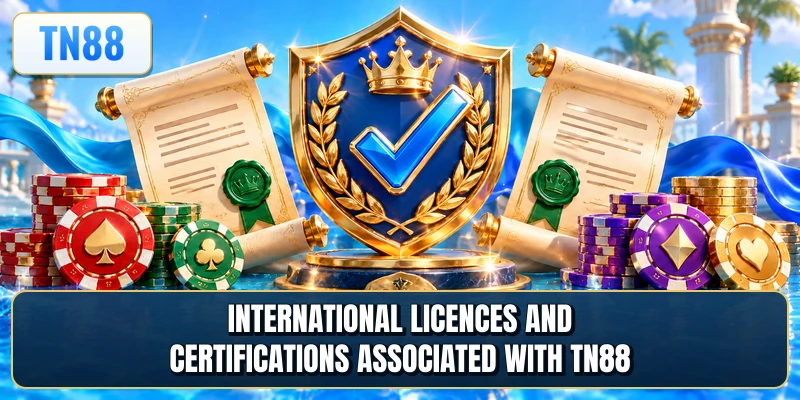 International licences and certifications associated with TN88